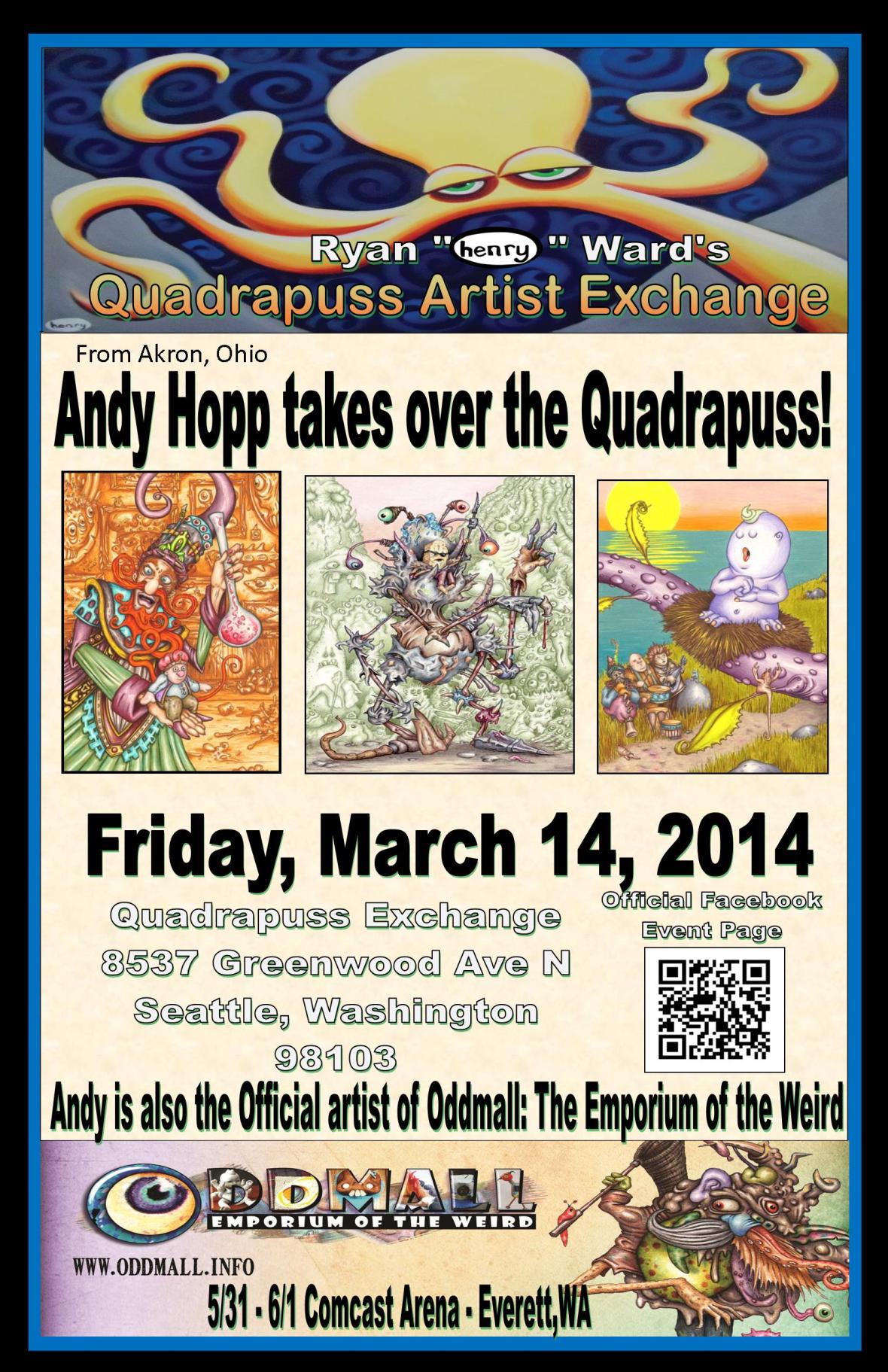 Andy Hopp is coming to town!